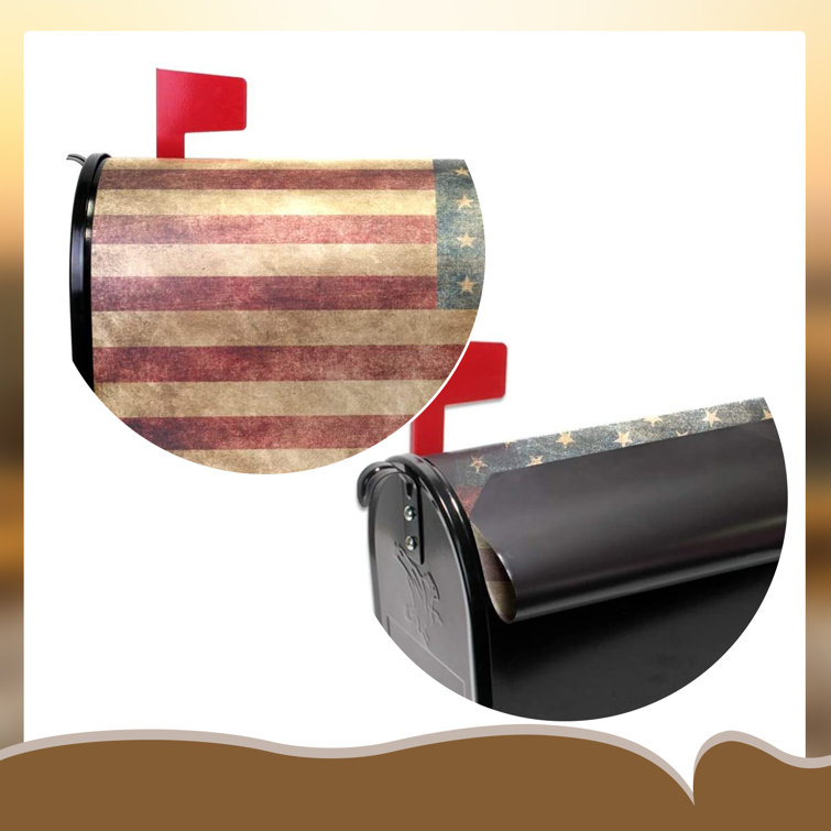 Eternal Night Plastic Patriotic Magnetic Mailbox Cover Wayfair Canada